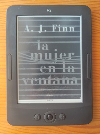 Ebook BQ Cervantes 2, Táctil, e-Ink, 6" + Regalo