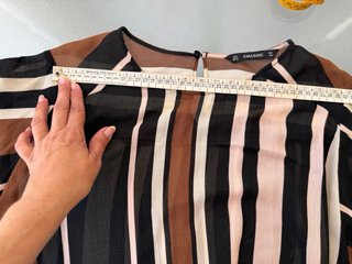 Blusa de rayas