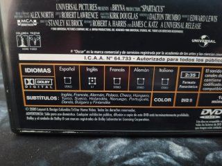 Espartaco DVD