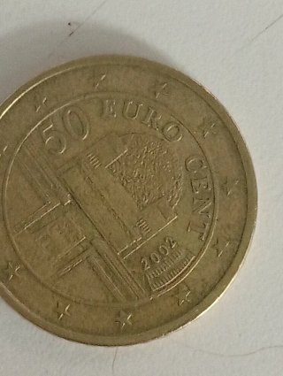 Moneda 50 Céntimos Euro 2002