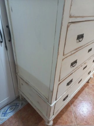 Cómoda Shabby Chic renovada
