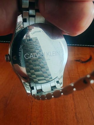 Reloj Calvin Klein Hombre Esfera Azul