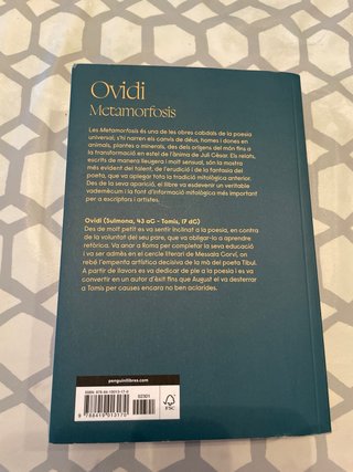 Metamorfosis (edició en català)