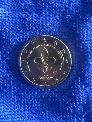 Moneda Portugal 2025 Flor de Lis