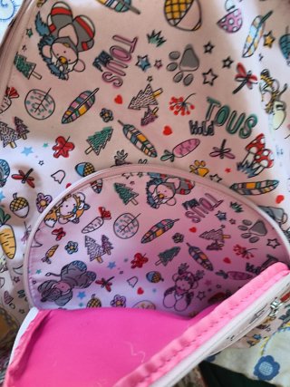 Mochila Tous Multicolor y Rosa