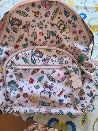 Mochila Tous Multicolor y Rosa