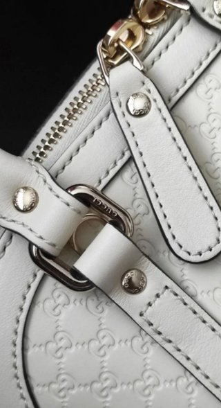 Borsa Gucci Domè bianca