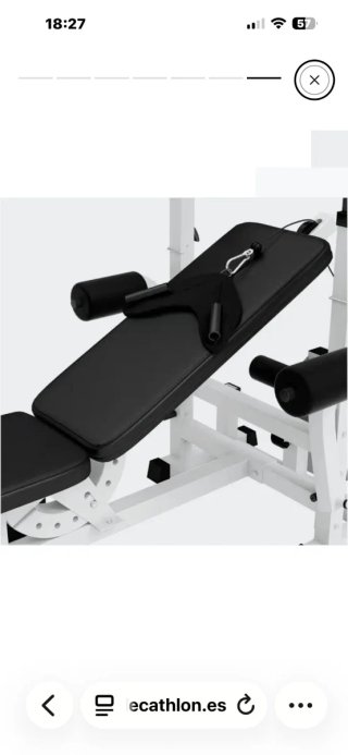 Multiestación Gorilla Sports + Kit Pesas 100kg