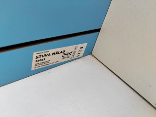 Cajones Ikea Amarillos Plástico