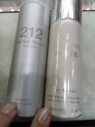 Set 2 Deodoranti Trussardi & Carolina Herrera