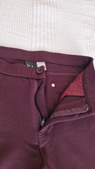 Pantalón mujer bourdeos