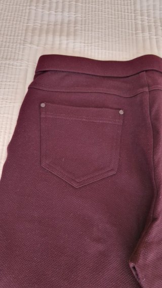 Pantalón mujer bourdeos