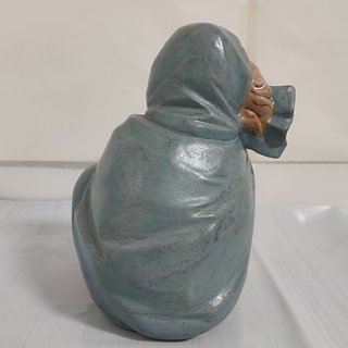 Marco Giner. Figura de cerámica “Niña durmiendo” h