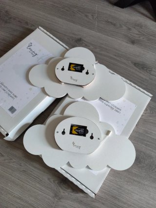 Luces Nube Infantiles Blancas (2uds)