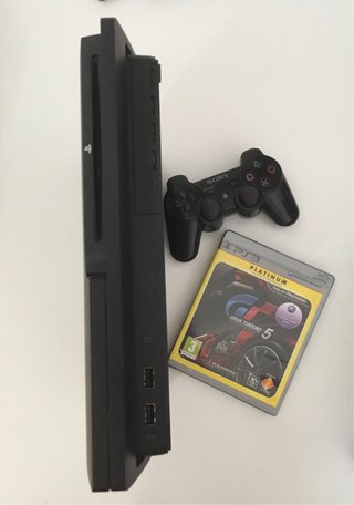 Consola PS3 Slim 320GB Negra + Juego Gran Turismo