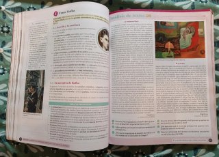 Libro de literatura universal 1 de Bachillerato