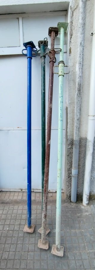 Puntal de obra metálico 4mt