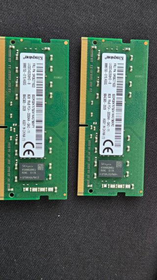 Kingston RAM 16gb DDR4 PC4-3200AA ( 2x8 )