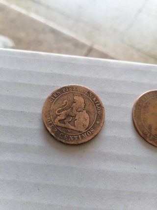 Moneda antigua de colección