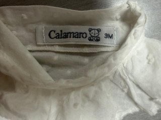 Camisa de plumeti blanca