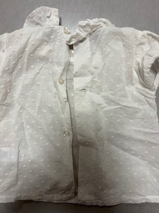 Camisa de plumeti blanca