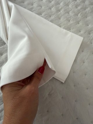 Pantalón blanco de vestir