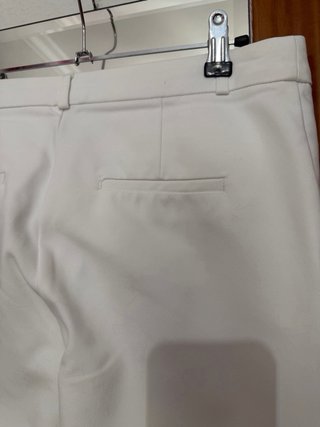 Pantalón blanco de vestir