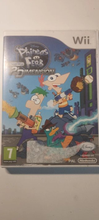 Phineas y Ferb: A través de la 2ª Dimensión Wii