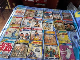 Revistas del jueves, de súper López y Conan