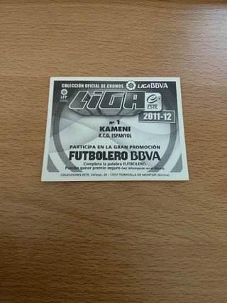 Cromo Kameni RCD Espanyol LFP