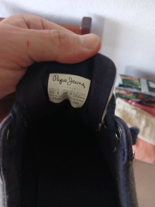 Sapatilhas Pepe Jeans Azuis Tamanho 40