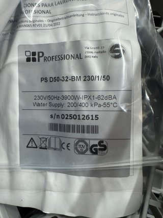 Lavavajillas profesional Silanos d50-32bm
