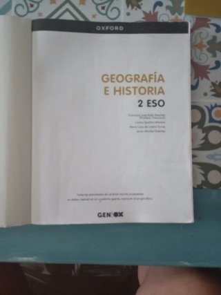 Geografía e historia, 2 ESO, Geniox