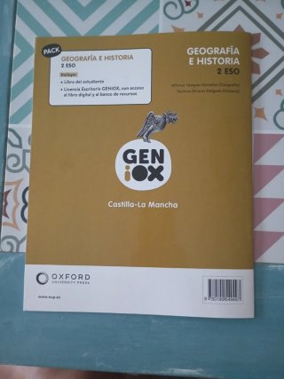 Geografía e historia, 2 ESO, Geniox