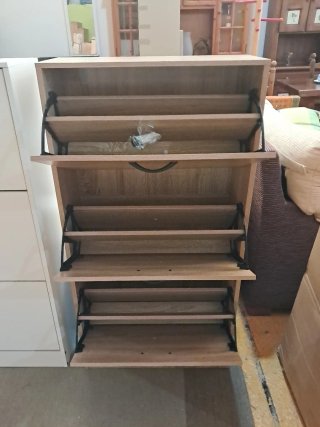 Zapatero Moderno Blanco 3 Puertas