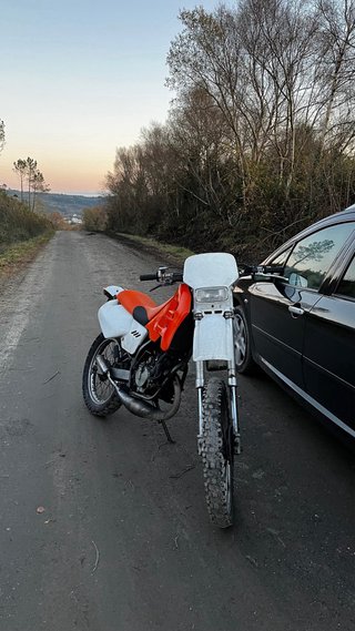 Gilera Surfer Supermotard Naranja/Blanca