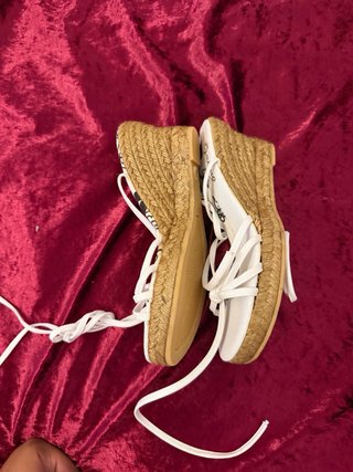 Sandalias blancas Talla 36