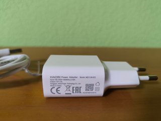 Cargador Xiaomi MDY-08-EO y Cable USB Blanco