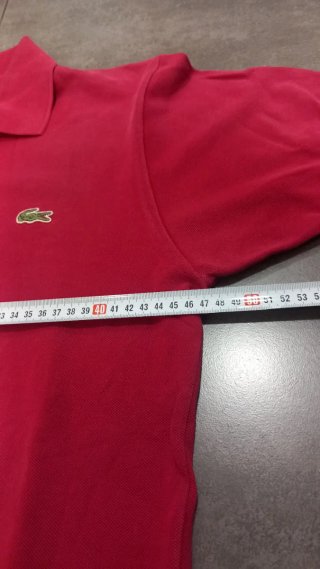Polo Lacoste Talla S Rojo