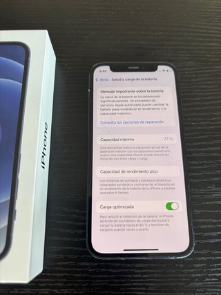 iPhone 12 mini 128GB Negro - Caja Original