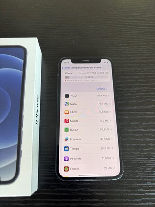 iPhone 12 mini 128GB Negro - Caja Original
