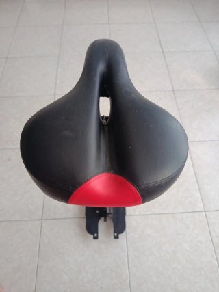 Sillón Patinete Eléctrico Negro/Rojo