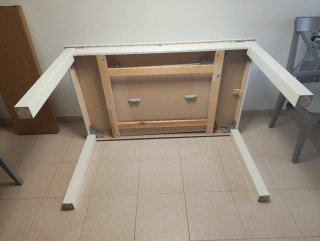 Mesa comedor extensible NÄSINGE blanca