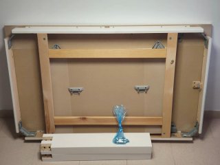 Mesa comedor extensible NÄSINGE blanca