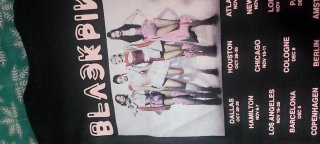 Camiseta BLACKPINK Born Pink Tour 2022