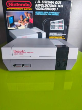 Nintendo NES Consola Gris y Blanca