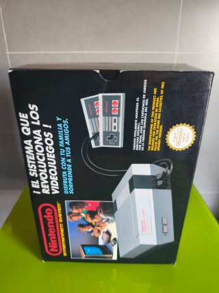 Nintendo NES Consola Gris y Blanca