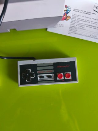 Nintendo NES Consola Gris y Blanca