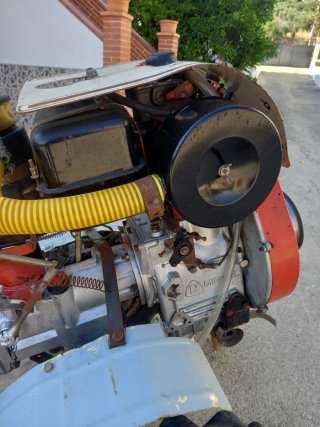 Motocultor Diesel con Remolque