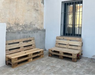 Conjunto 2 sillones de palets